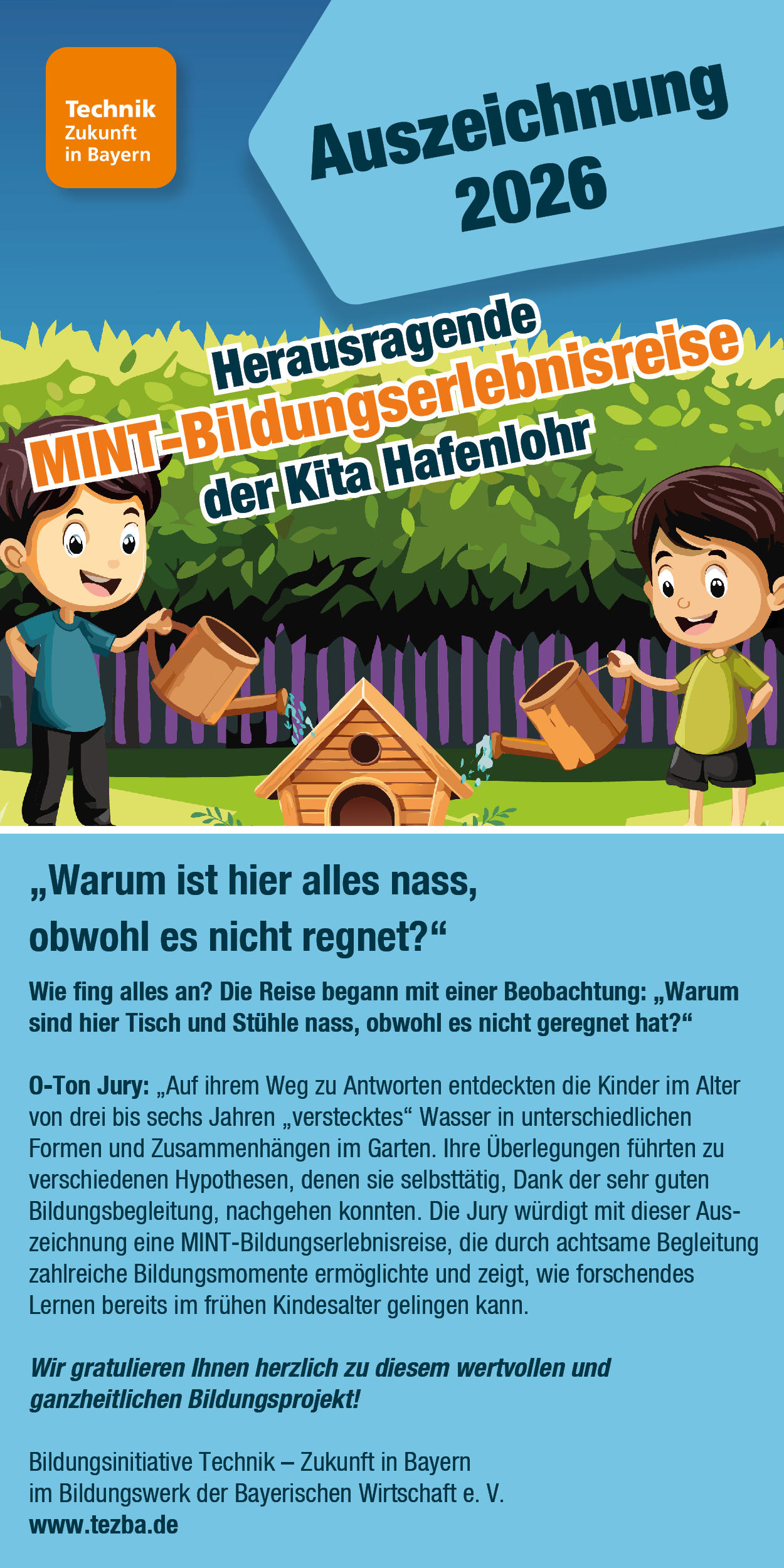Mint-Auszeichnung 2026